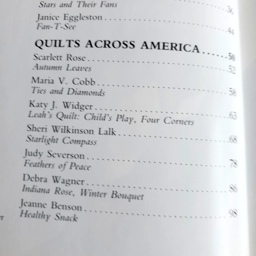 Lot of 5 GREAT AMERICAN QUILTS 1993-1998 books New NOS Unread